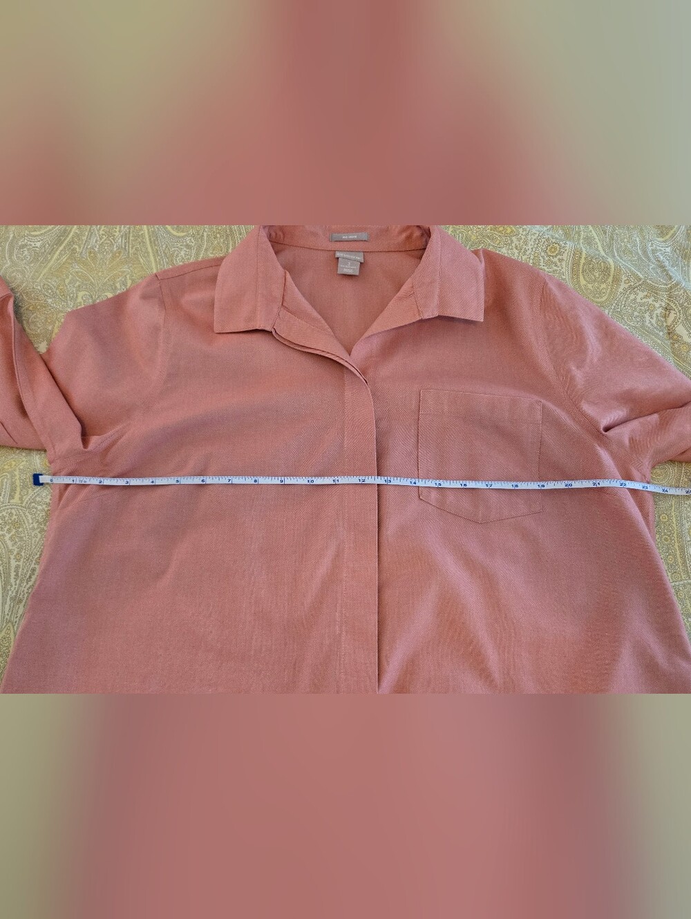 Chicos Button Down Shirt Size 3 - Picture 7 of 8